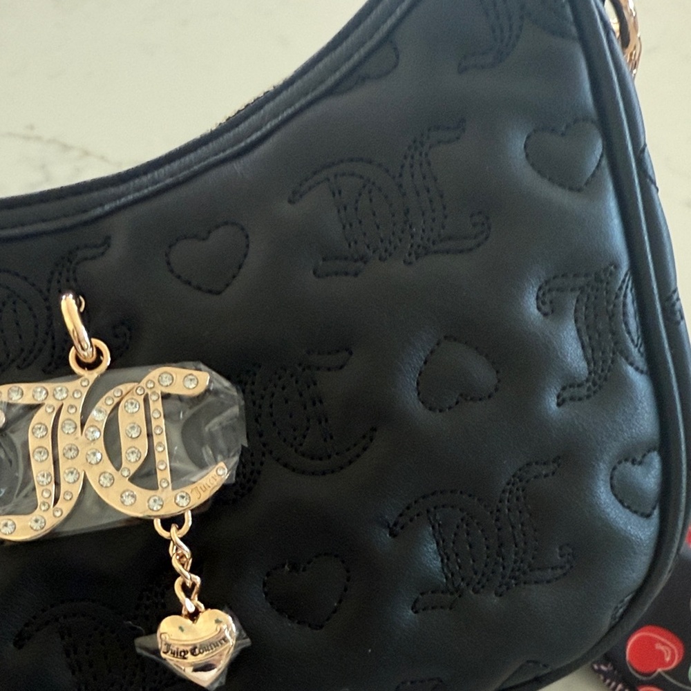 Juicy Couture Everything Nice Shoulder Bag with Charm